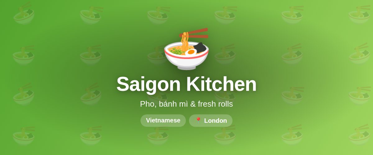 Saigon Kitchen